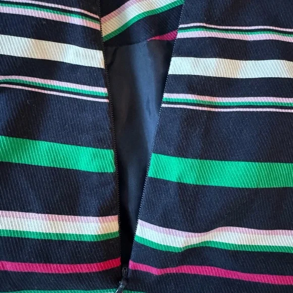 Talbots Striped Multicolor Skirt 14 - Picture 3 of 3